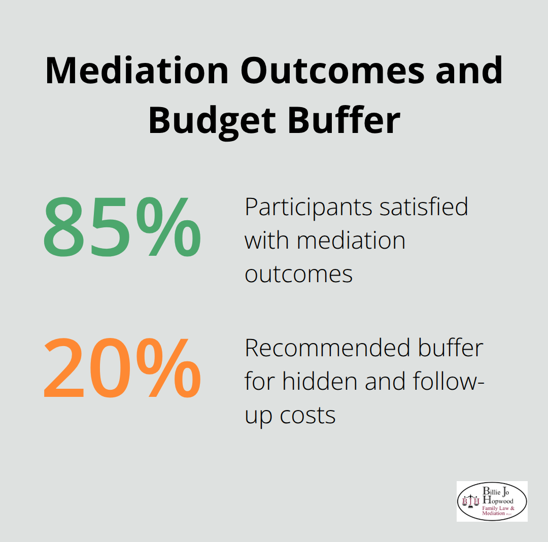 Key percentages for mediation success and budgeting in Brevard County - Mediation cost Brevard Florida